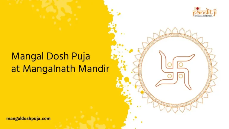 Mangal Dosh Puja at Mangalnath Mandir